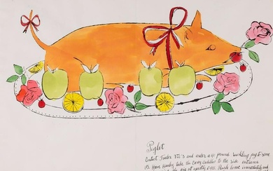 Andy Warhol (1928-1987) Piglet, from Wild Raspberries (see Feldman & Schellmann IV.134.A)
