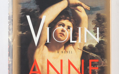 Anne Rice Signed "Violin" Hardcover Book (Beckett)