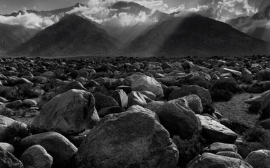 Ansel Adams (1902-1984) Mount Williamson from Mazanar, Sierra Nevada, California