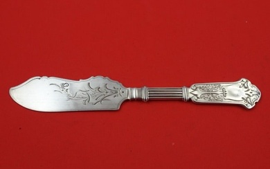 Arabesque by George Sharp Sterling Silver Master Butter FH Bright-Cut 7 1/8"