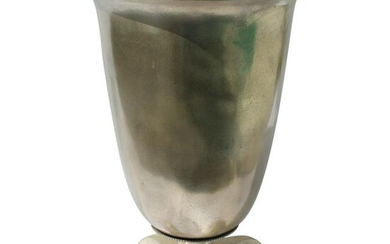 Art Deco Large Bronze Urn, Hi-Pol Antique Patina, After