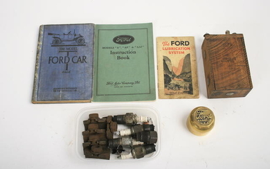 Assorted Ford spares and ephemera