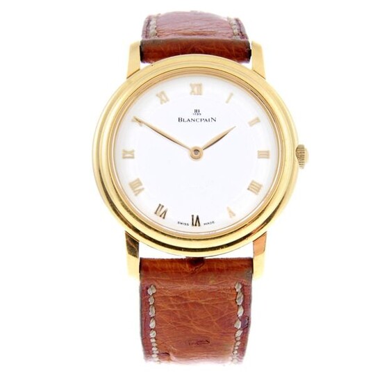 BLANCPAIN - a lady's Villeret wrist watch. 18ct...