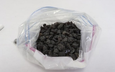Bag of possible natural amethyst/ garnet rough stones