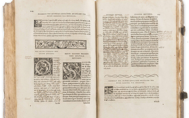 Bible, Greek & Latin.- Novum testamentum omne, edited by Desiderius Erasmus, [Basel], [Johann Froben], [March, 1519].