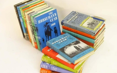 Books: A quantity of 'The Horseman's Year' ed. by W. E.