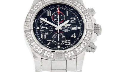 Breitling - a Super Avenger II chronograph watch, 48mm.