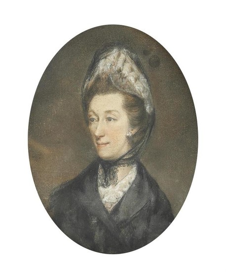 British School (19th century), Portrait of Mary Morland, daughter of Thomas and Ann Morland