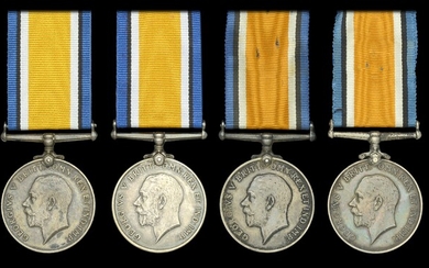 British War Medal 1914-20 (6) (3233586 A. Sjt. D. E. Jones. C.F.A.;...