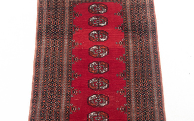 CARPET, Bokhara, hand knotted.