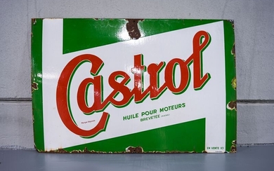 CASTROL EMAILLE 81X120 CM