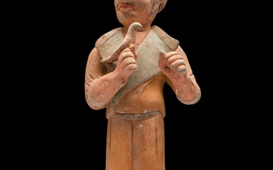 CHINESE TANG DYNASTY TERRACOTTA FOREIGN ENTERTAINER - TL TESTED