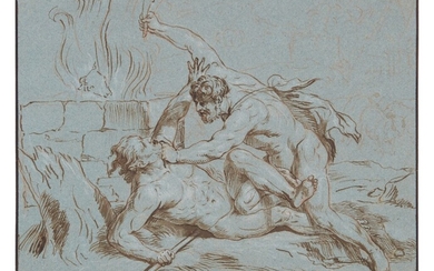 Cain and Abel, French School, 17th Century