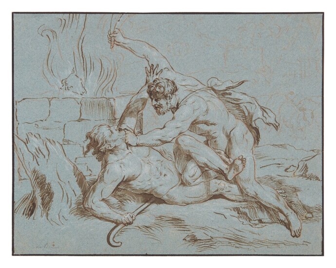 Cain and Abel, French School, 17th Century
