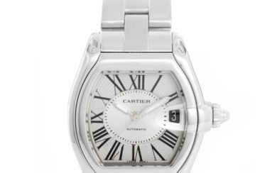 Cartier Automatic Stainless Steel Roadster Men's W