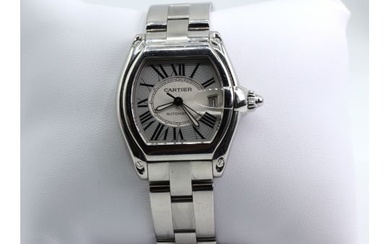 Cartier Roadster, functioning, water resistent, stainless steel
