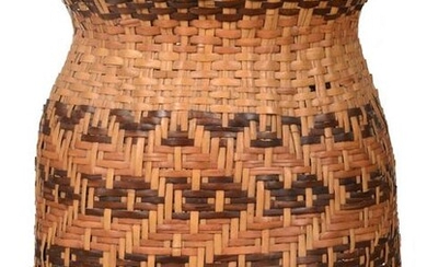 Cherokee River Cane Gathering Basket