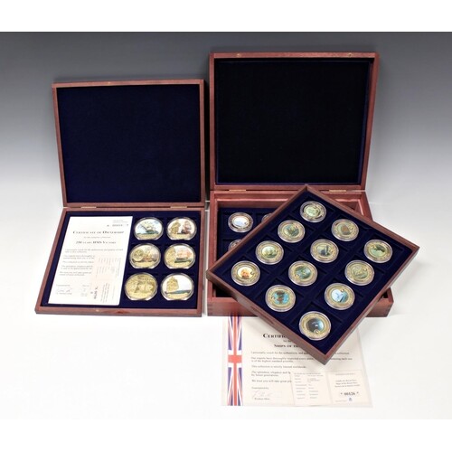 Coinage - Windsor Mint '24 Ships of the Royal Navy' coin set...