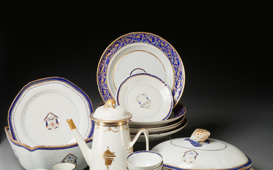 Collection Chinese Export armorial tableware