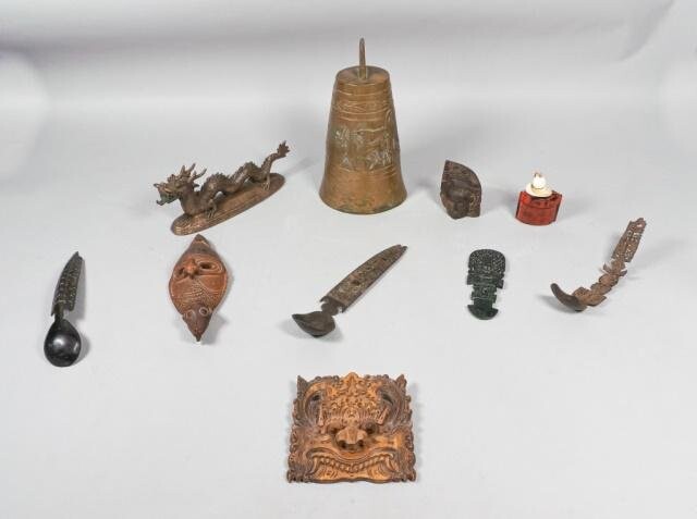 Collection of 10 Ethnographic Items
