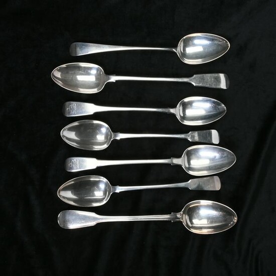 Collection of 19th Century English Sterling Silver