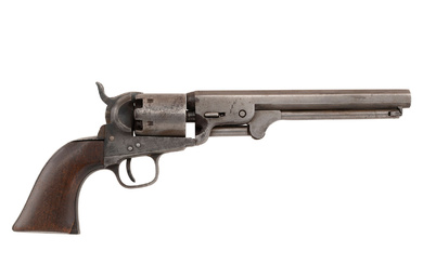 Colt Model 1851 "Navy-Navy" Revolver Inscribed to Confederate Col. William W. Loring