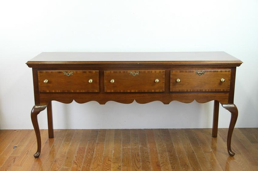 Councill Craftsman Queen Anne Mahogany Sideboard