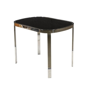 DIA - Chrome & Smoked Glass Table