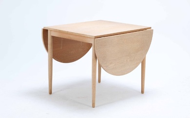 Danish furniture manufacturer: Oak dining table, 1960s