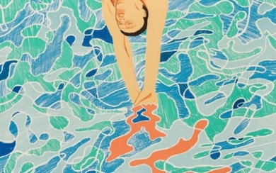 David Hockney (b.1937) Olympische Spiele München, 1972 (Baggott 34)