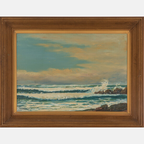 Edwin C. Siegfried , (American, 1889-1955) - California Coastal Scene