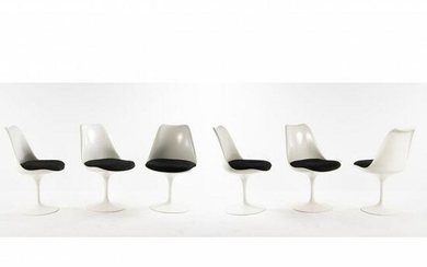Eero Saarinen, 6 'Tulip' - '151' chairs, 1956