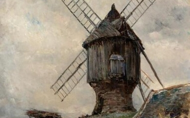 Emile Noirot French, 1853-1924 Le Moulin, 1895