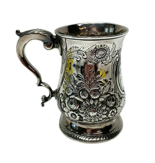 English George III John Kidder Sterling Silver Cup 1780