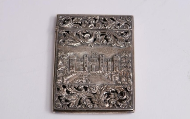 English Sterling Card Case, Nathaniel Mills 4.75" in