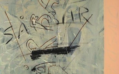 Erik A. Frandsen: “Human Touch 5, onsdag”, 1995. Signed and dated on the reverse. Oil on canvas. 165×140 cm.