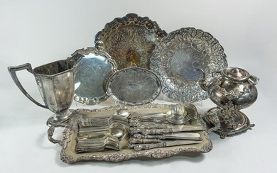 Estate Silver-plated Plate & Dinner Service