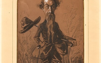 Étienne CARJAT (1828-1906) Portrait-charge... - Lot 4 - Osenat