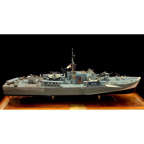 FAIRMILE D A large scale model motor torpedo boat, sunk in a...