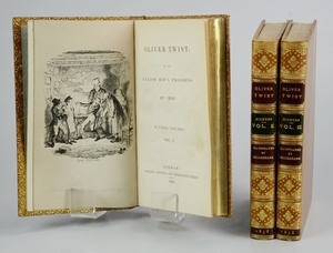 [FIRST EDITION, FIRST ISSUE] Dickens, Charles, "Oliver