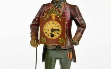 Figur "Schwarzwalder Uhrenverkaufer"