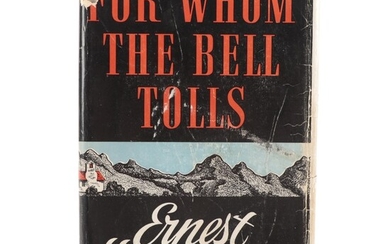 First Printing "For Whom the Bell Tolls" by Ernest Hemingway, 1940