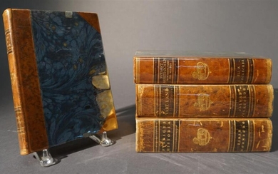 Four Albert Bonniers Forlay, Stockholm Hardcover Volumes of Earth Sciences and History