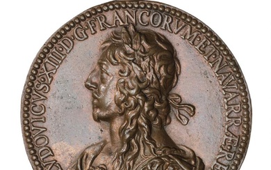 France, Louis XIII, 1610–1643, cast uniface AE Medal, by J. Warin, 1630,...