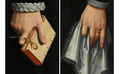 Frans Pourbus, 1569 – 1622, zug., HAND EINES HERRN MIT BUCH