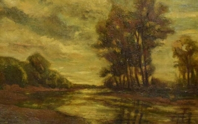Franz Horst Oil On Canvas Landscape