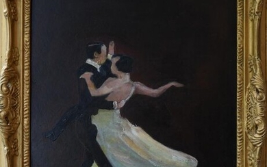 GANESCO (XXth). Les danseurs de Tango.