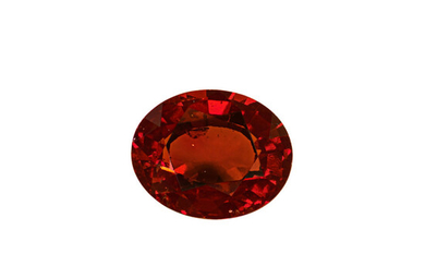 Gemstone: Hessonite Garnet - 4.37 Cts. Sri Lanka This...
