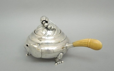 Georg Jensen Blossom 2B Sterling Silver Teapot.