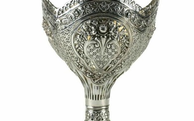 George Roth German Silver Decorative Bowl or Vase c1900